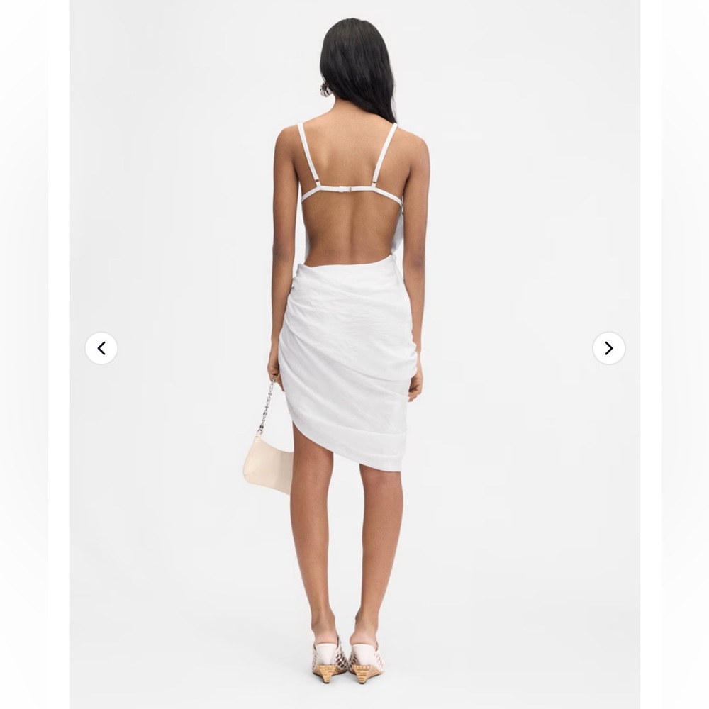 JACQUEMUS
La Robe Saudade voile minidress